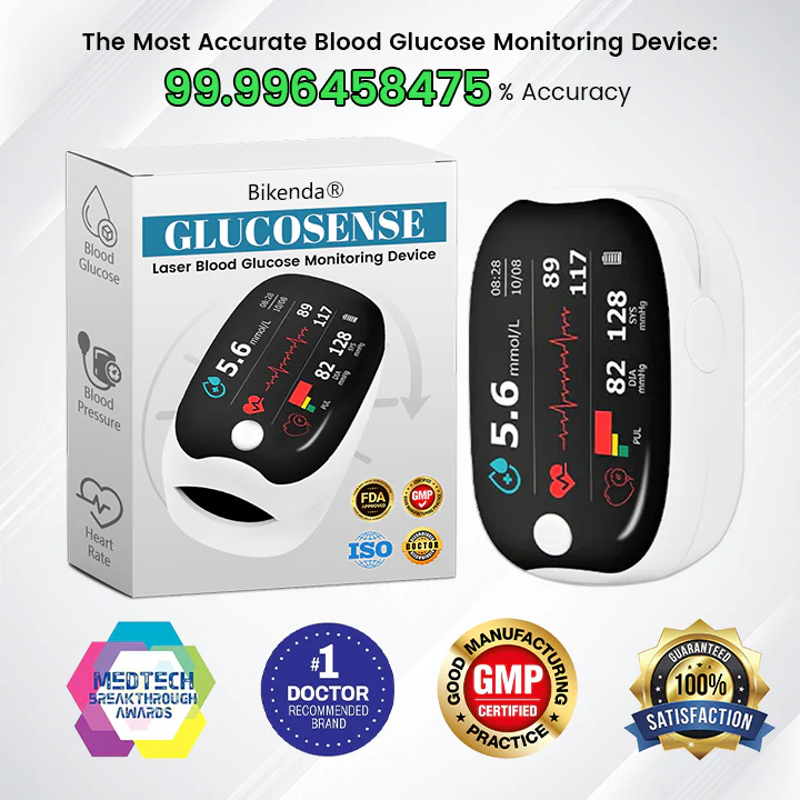 GlucoSense Laser Blood Glucose Monitoring Device ( USA )
